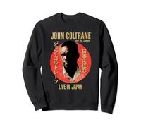 John Coltrane Live In Japan Portrait with Tan Type Sweatshirt