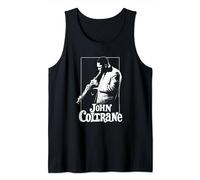 John Coltrane Rectangular Posterized Photo Tank Top