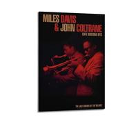 John ColtranePoster Wall Art Canvas Aesthetic Music And Movie Decoration Living Room Bedroom 08x12inch(20x30cm) Frame-style