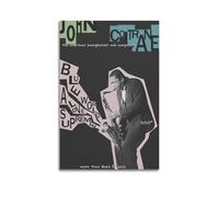 John ColtranePoster Wall Art Canvas Aesthetic Music And Movie Decoration Living Room Bedroom 12x18inch(30x45cm) Unframe-style