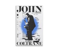 John ColtranePoster Wall Art Canvas Aesthetic Music And Movie Decoration Living Room Bedroom 24x36inch(60x90cm) Unframe-style