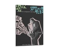 John ColtranePoster Wall Art Canvas Aesthetic Music And Movie Decoration Living Room Bedroom 24x36inch(60x90cm) Frame-style