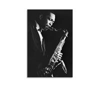 John ColtraneWaterproof Poster Wall Painting Canvas Decorative Painting Suitable for Office Bedroom Decoration Living Room PosterUnframe-style24x36inch(60x90cm)