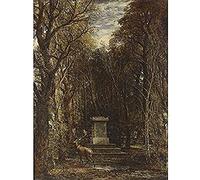 John Constable Cenotaph To The Memory Of Sir Joshua Reynolds Art Print Canvas Premium Wall Decor Poster Mural