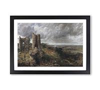 John Constable Hadleigh Castle Framed Print | A2 Oak Framed Wall Art | Ready to Hang | Modern Cityscape Picture | Living Room Bedroom Lounge Office
