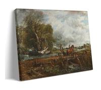 John Constable Painter Work（The Leaping Horse）poster Painting On Canvas Wall Art Scroll Picture Print Living Room Walls Decor Homes 24x36inch(60x90cm)