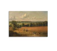 John Constable Painter's Artwork The Wheat Field Posters Canvas Wall Art Scroll Picture Print Living Room Walls Decor Homes 12x18inch(30x45cm)