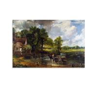 John Constable Painters' Works「The Hay Wain」Printed Canvas Poster Canvas Wall Art Prints Gifts Photo Picture Paintings Room Decor Home Decorative 24x36inch(60x90cm)