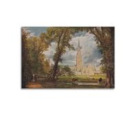 John Constable Salisbury Cathedral 1823 Wall Art Poster Wall Art Prints Photo Picture Paintings Room Decor Home Decorative 24x36inch(60x90cm)
