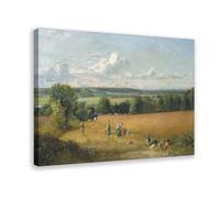 John Constable,the Wheat Field Canvas Modern Poster Wall Art Decor Prints Paintings Living Room Bedroom Decor 12x18inch(30x45cm)