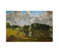 John Constable Wivenhoe Park Print Canvas Poster Bedroom Decor Landscape Office Room Decor Gift 16x24inch(40x60cm)