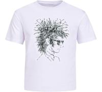 John Cooper Clarke T-Shirt Unisex Mens Tees White 3XL