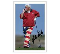 John Daly Signed 12x8 Inch Photo Print Pre Printed Signature Golf Autograph Gift Artwork, Wall Art
