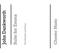 JOHN DANKWORTH: SUITE FOR EMMA FOR CLARINET AND PIANO