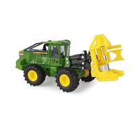 John Deere 1:50 Scale 843L-II Wheeled Feller Buncher Die-Cast Metal Replica - Prestige Collection, Green