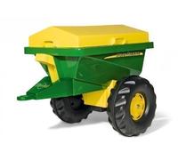 John Deere 125111 Kids Pedal Tractor Working Spreader Trailer