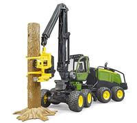 John Deere 1270G Forestry Harvester with Tree Trunk