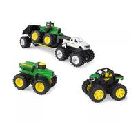 John Deere 5 Inch Monster Treads 4 Piece Bonus Set