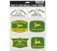 John Deere 6 Pack Multi-USE Decals 5.5X7.75 Logo Vintage