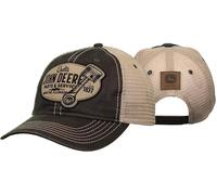 John Deere 6 Panel Cap Chan & Mesh, Unstruct-Oxford-Os