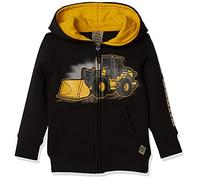 John Deere Baby Boys Toddler Zip Hoodie Hooded Sweatshirt, Black, 2 Years