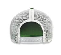 John Deere Baseball Cap Trucker Hat 13083346Grwh Current Baseball Cap Trucker Hat Trademark Embroidery Gryw Green/White, Green/White, One size
