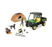John Deere Big Farm Outdoor Adventure Toy Playset- 1:16 Scale - Includes Gator RSX 860i Camping Accessories and Two Toy Figures - John Deere To