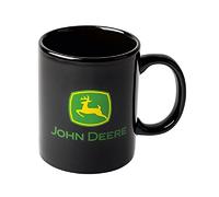 John Deere Black Mug