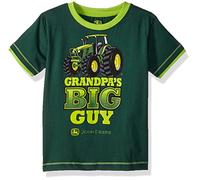 John Deere Boys' T-Shirt, Dark Green/Lime Green, 2 Years