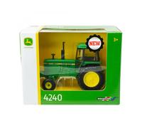 John Deere Britains 4240 Model | Detailed Diecast Metal and Plastic Tractor Toy | Child's Farm Toys for Indoors and Outdoors | Classic Tractor Toys for 3+ Year Old Boys and Girls