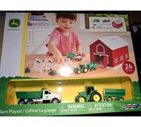 John Deere Kids 47333 64 JD 24 Piece Farm PLAYSET,Red,Medium