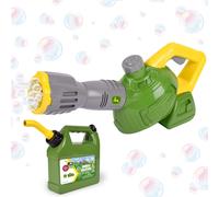 John Deere Bubble Leaf Blower Toy for Kids Includes 44oz Bubble Refill Gas Can, Outdoor Bubble Machine for Kids, Easy to Use, Outdoor Play, Great Gift Toddler 3+, Green and Yellow