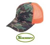 John Deere Camo - High Viz Mesh Back Cap John Deere Camo Adult Genuine