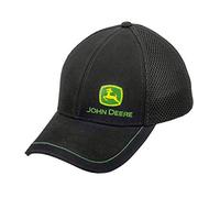 John Deere Cap with fabric mesh, black