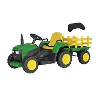 John Deere Farm Power 12V Tractor with Trailer