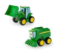 John Deere Farming Friends Johnny Tractor & Corey Combine Toy Set Britains 47193