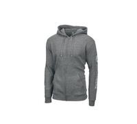 John Deere Full Zip Hooded Sweatshirt Grey Xxl
