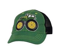 John Deere Girl's Baseball Cap, Green/Black, One Size