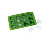 John Deere Ice Cube Tray, Green, Silicone, Officially Licensed Product, Rectangular, Dishwasher Safe