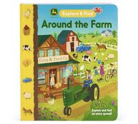 John Deere Kids Around the Farm (John Deere Explore & Find Interactive Children's Book)
