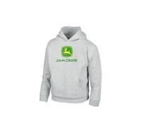 John Deere Kids Hoodie Oxford Grey Size 6- 9 Years