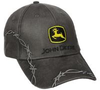 John Deere Men's 13080335ch Baseball Cap, Charcoal, One Size
