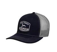 John Deere mens Jd Navy Mesh Back Cap, Navy and Grey, One Size
