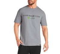 John Deere Men's Nothing Runs Like a Deere Graphic T-Shirt, Regular Fit