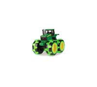 John Deere Monster Treads Lightning Wheels Tractor Toy | Light Up Monster Truck with Neon Wheels | Green Toys for Children, Boys & Girls 3, 4, 5+ Year