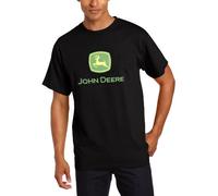 John Deere Men's Classic T-Shirt, Black, XXL