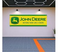 John Deere Nothing Runs Like a Deere Flag Banner FB1064 75x300cm