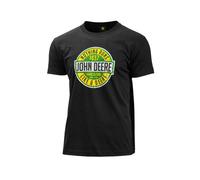 JOHN DEERE Nothing Runs Like A Deere T-Shirt Black - Black - Large