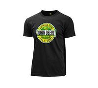 John Deere Nothing Runs Like A Deere T-Shirt Black (S)
