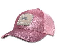 John Deere Pink Glitter Historic Tm Womens Cap-Pink-One Size, Pink, One Size
